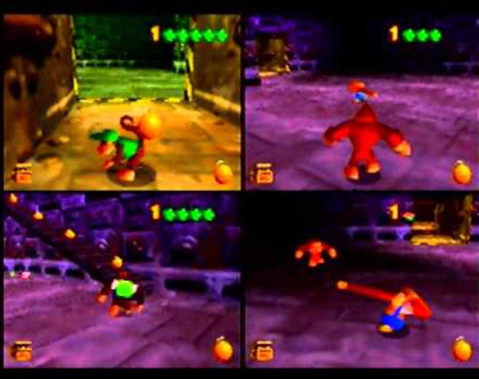 donkey kong country 64 multiplayer