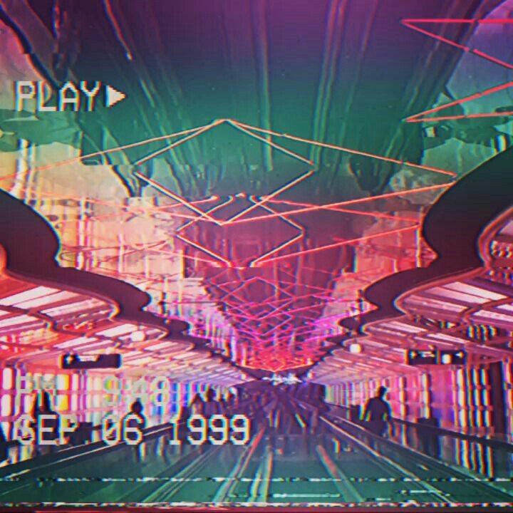 glitch future。 | Vaporwave Amino