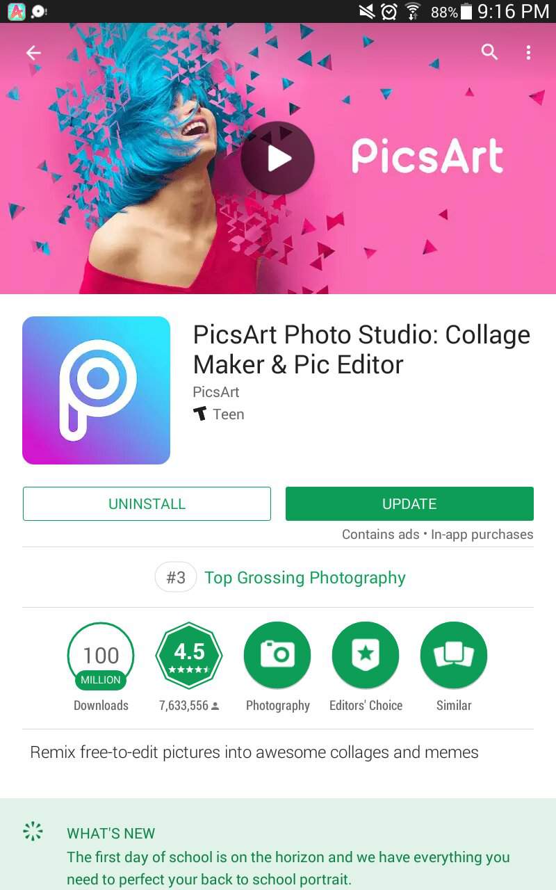 PicsArt Edit Tutorial | ☆Refund High School☆ Amino