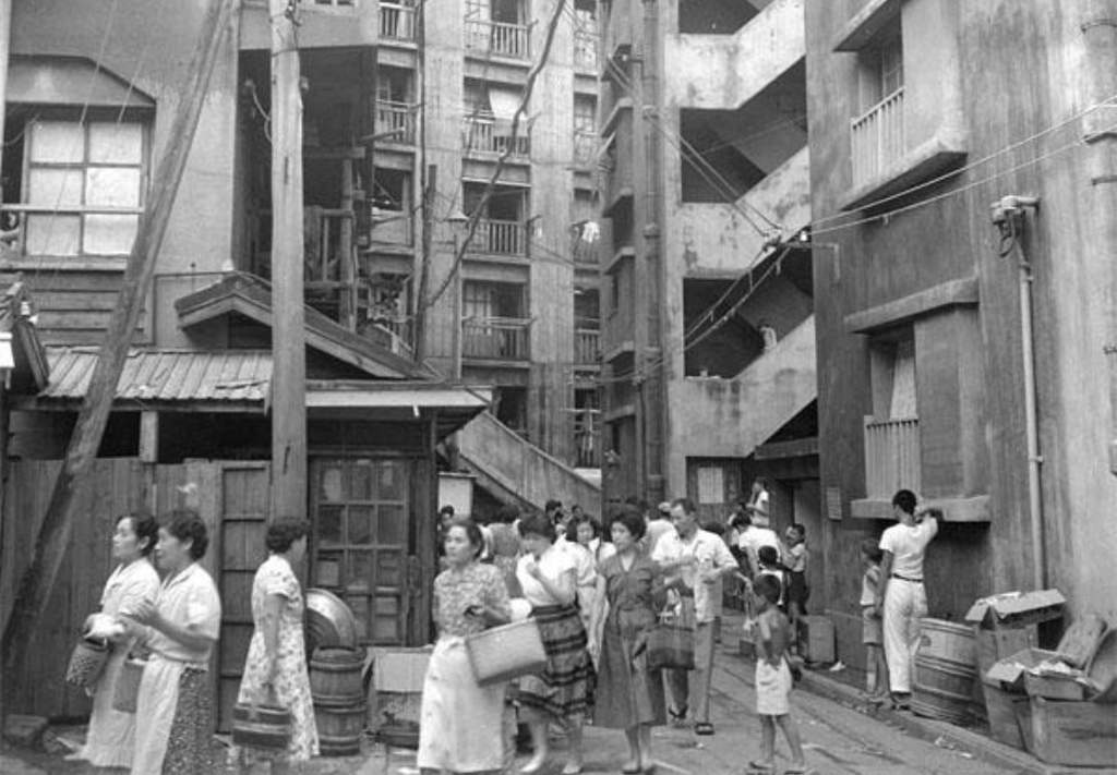 The abandoned island Hashima Japan Amino