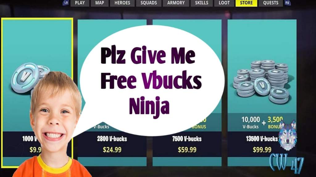 Sweet Kid Thinks I M Ninja And Asks Me For Vbucks Fortnite Mobile - 