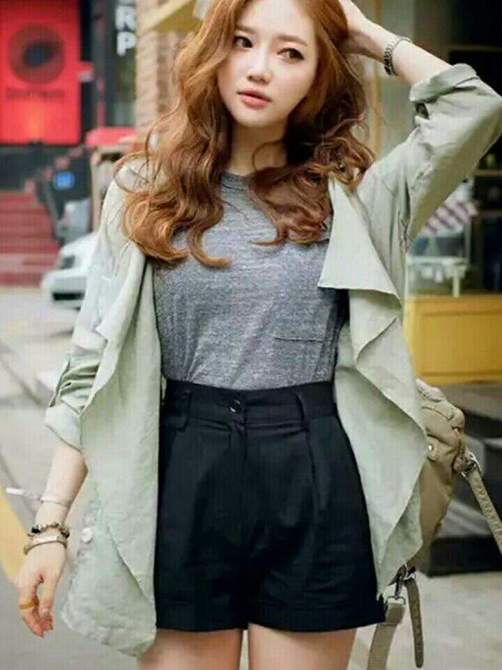 Корейский стиль одежды девушек