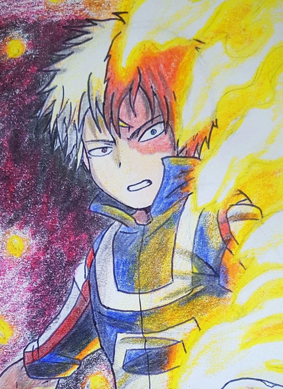 Todoroki using Fire | My Hero Academia Amino