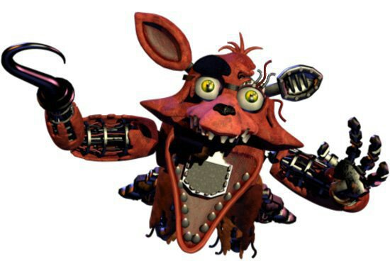 What's the deal with Withered Foxy and how does he jump so far? 