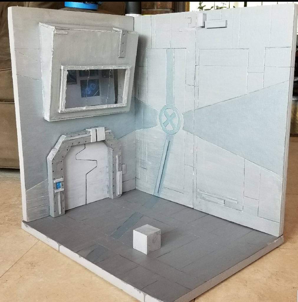 marvel select danger room diorama