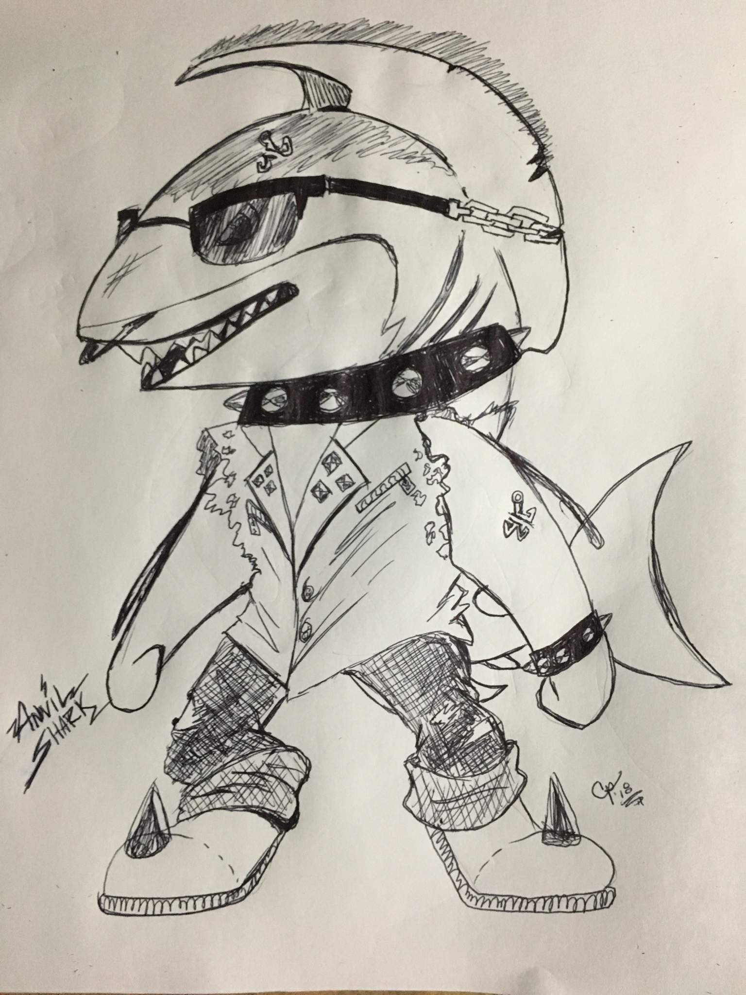 Rocking Anvil Shark | Splatoon Amino