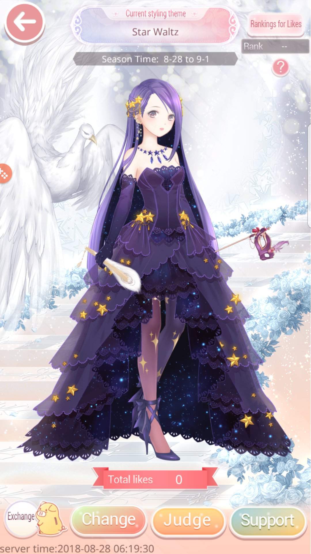 Current Styling Theme Entry: Star Waltz | Love Nikki Dress Up Queen Amino