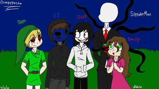 Jeff x Jane & Ej x Nina | MrCreepyPasta Amino