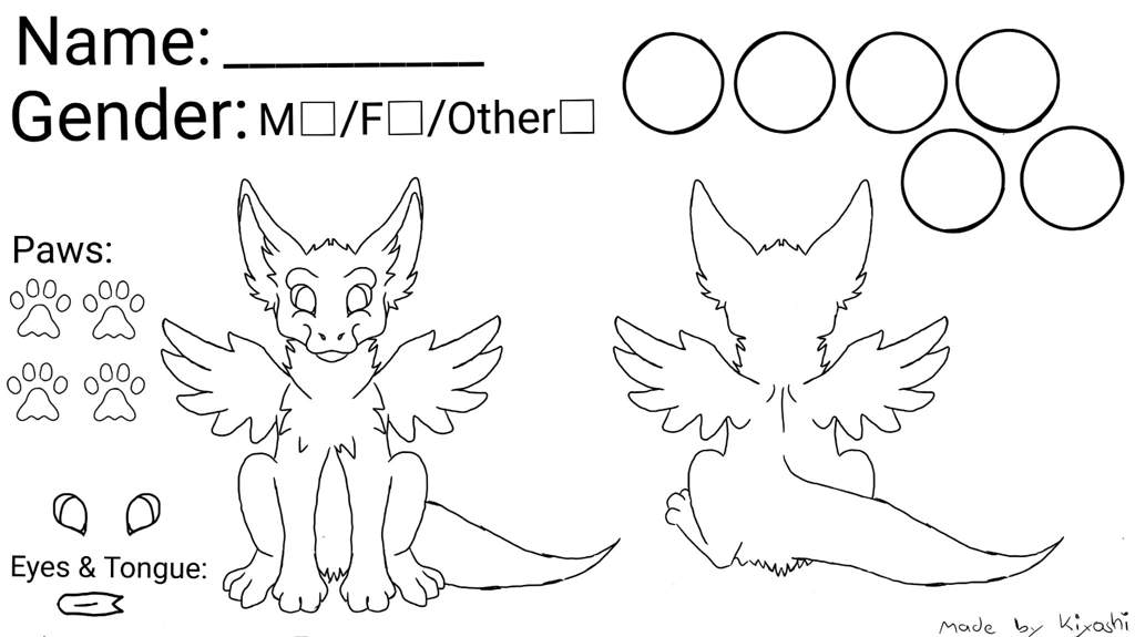 Dutch Angel Dragon Base [Free for use] | Wiki | Furry Amino