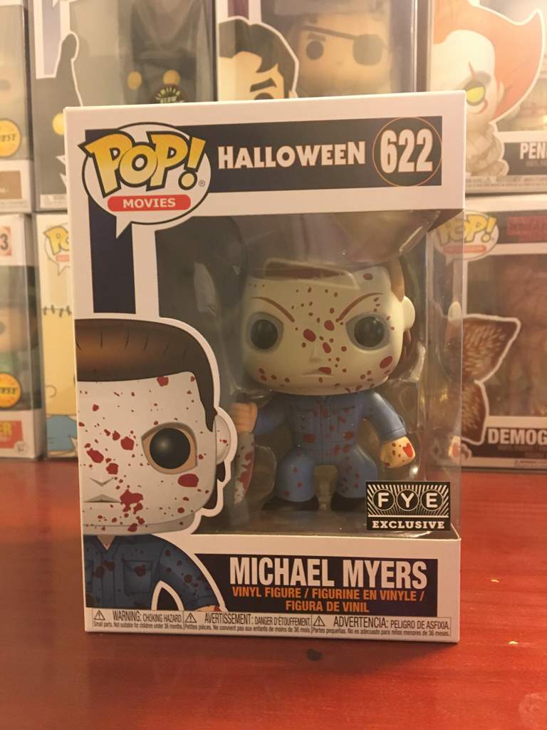 POP Halloween BLOODY MICHAEL MYERS #622 EXCLUSIVE by Funko Brand New 