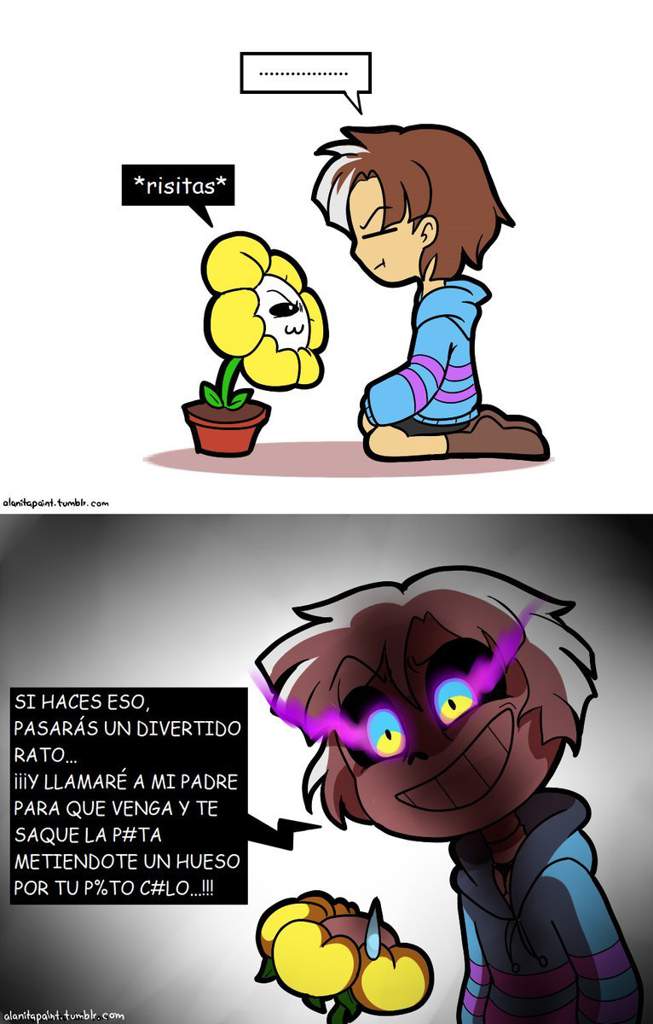 Comic de lovedtale | Undertale Español Amino