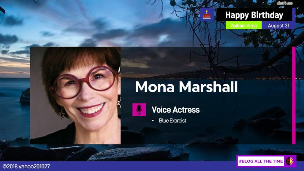 Happy Birthday Mona Marshall Blue Exorcist Amino Happy Birthday Mona Marshall Blue Exorcist Amino