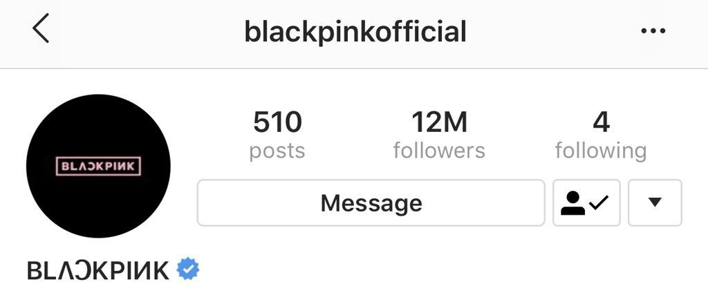 ig 180831 blackpinkofficial hits 12 million followers congrats blackpink for being the most followed girl group on instagram in the world - ig followers group