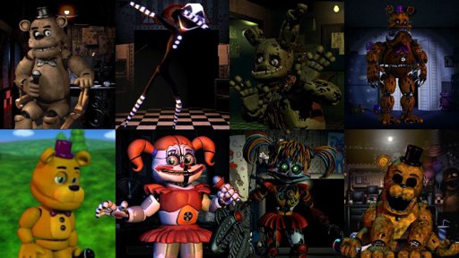 Who's The Best Main Antagonist In The FNAF Series? | Five Nights At ...