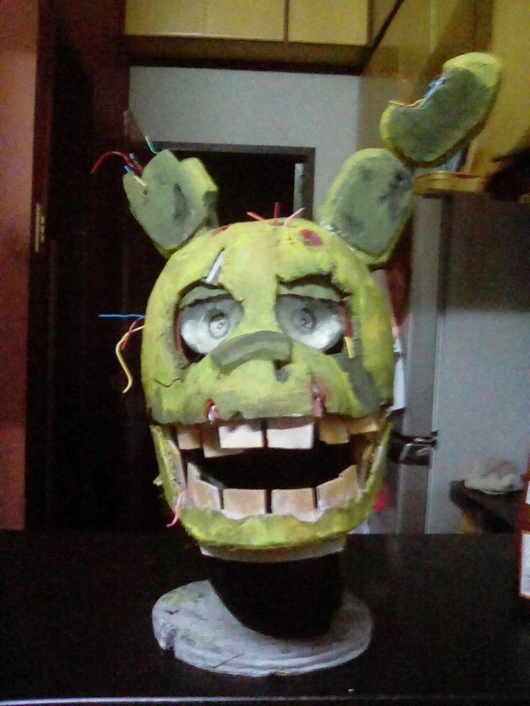 Springtrap head Finished Five Nights At Freddy's Amino