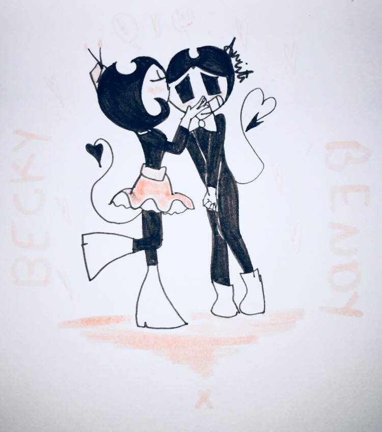 ️becky X Bendy ️ Bendy And The Ink Machine Amino 