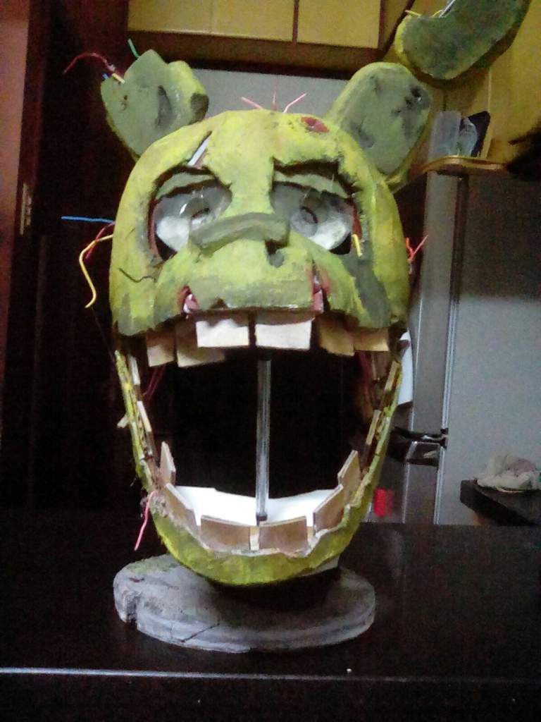 Springtrap Head Finished Five Nights At Freddys Amino