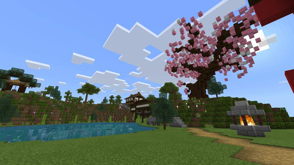 The Sakura Hills | Minecraft Amino