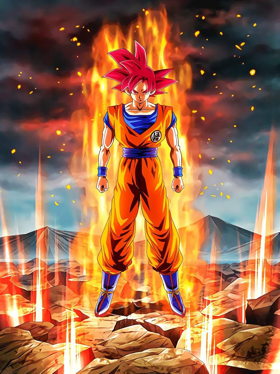 Best Super Saiyan God Dokkan art | DragonBallZ Amino