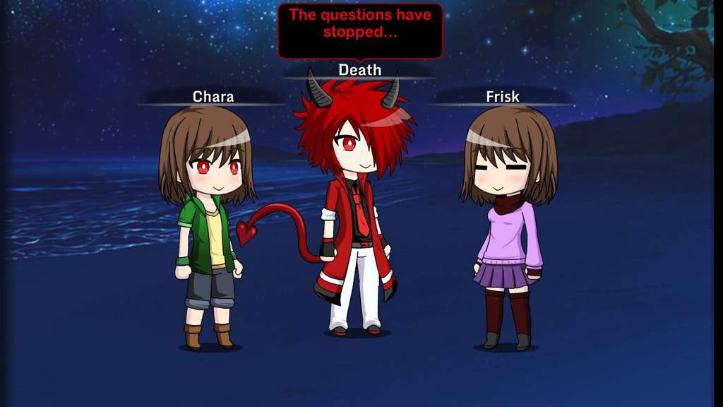 Ask Chara Frisk And Death Anything Undertale Amino