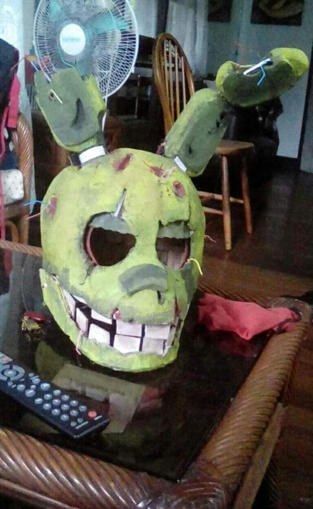 Springtrap Head Finished Five Nights At Freddys Amino