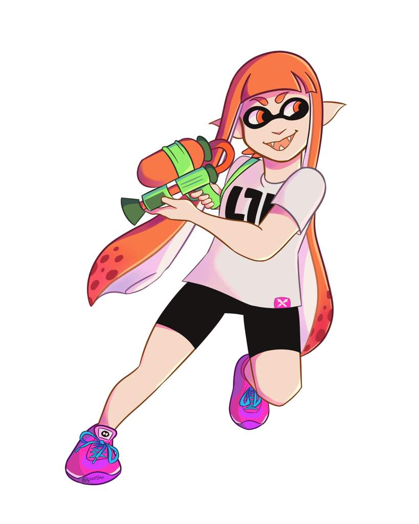 Orange Inkling | Splatoon Amino