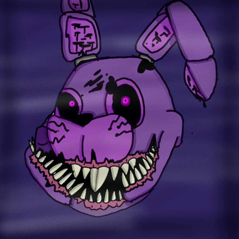 Twisted bonnie head shot | Five Nights At Freddy's Amino