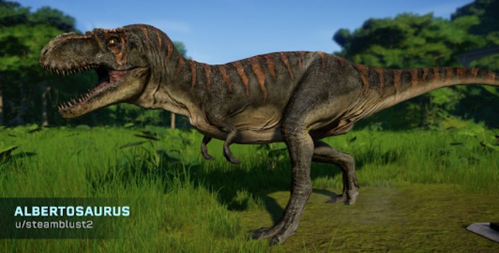 carcharodontosaurus jurassic world evolution