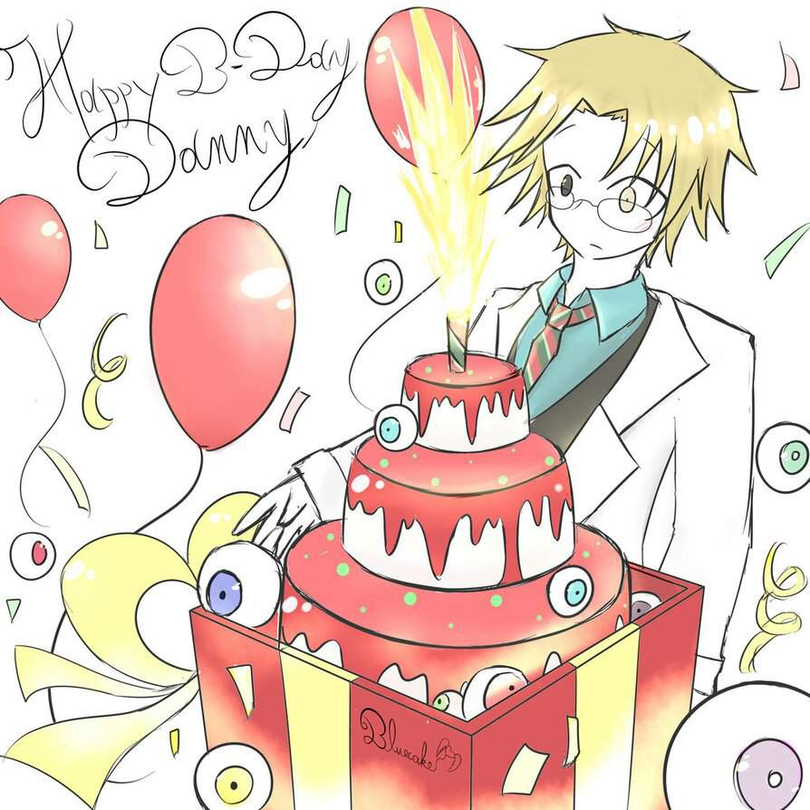 Joyeux Anniversaire Danny Satsuriku No Tenshi Amino