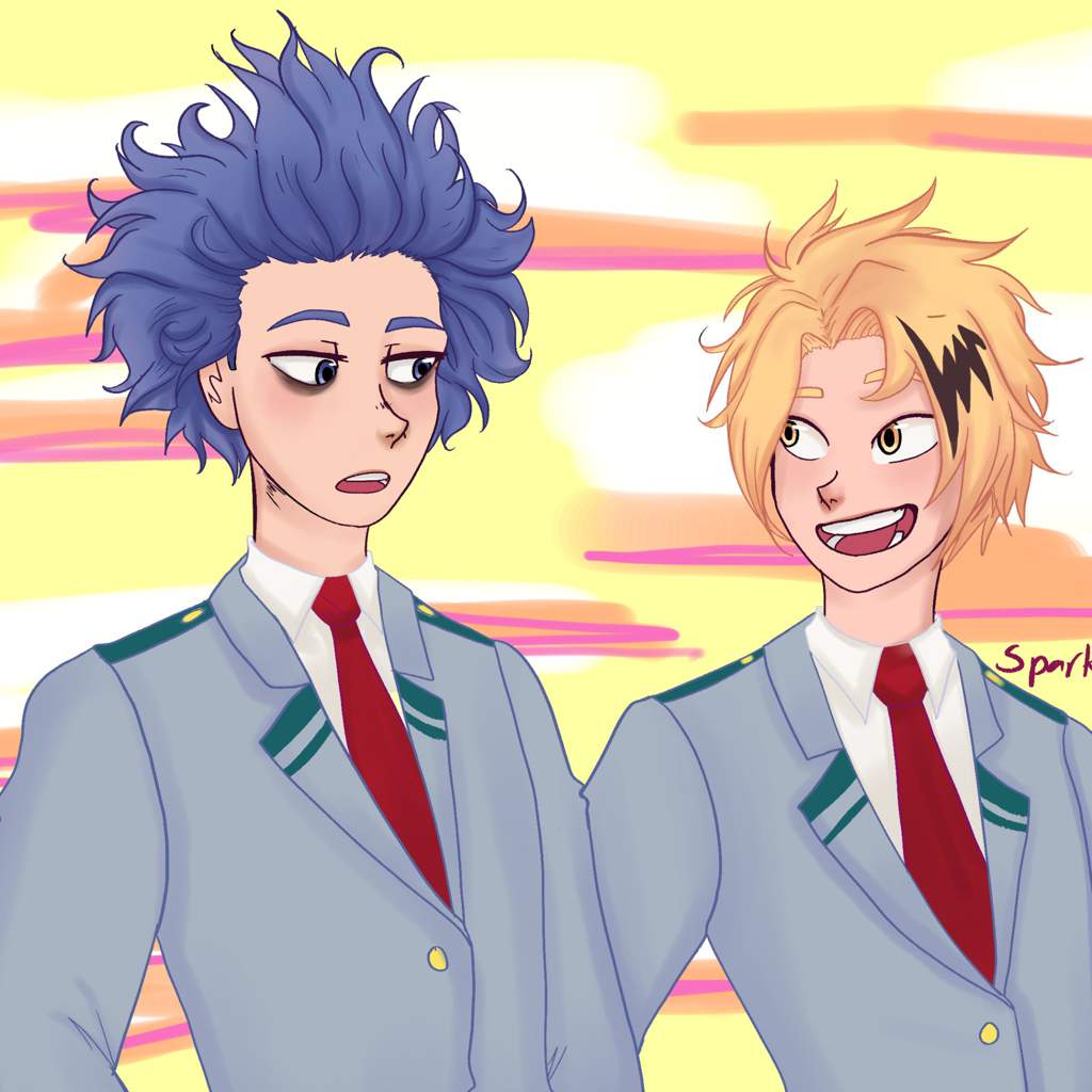 Kaminari and Shinsou | My Hero Academia Amino