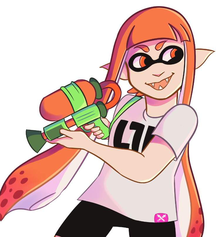 Orange Inkling | Splatoon Amino