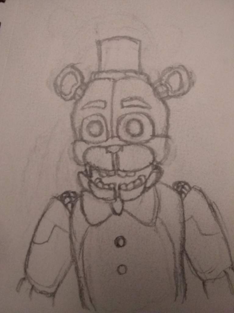 Fixed Molten Freddy Drawing! | Five Nights At Freddy's Amino