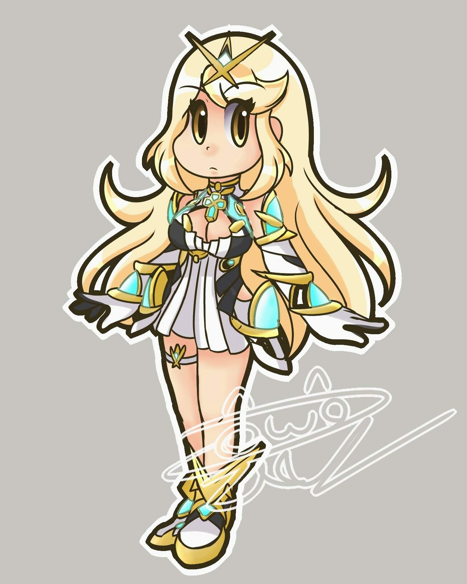 Mythra Fanart | Arte Anime Amino Amino