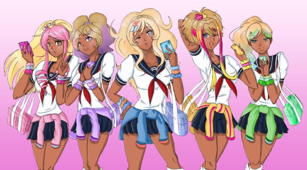 ganguro girl dating sim nani