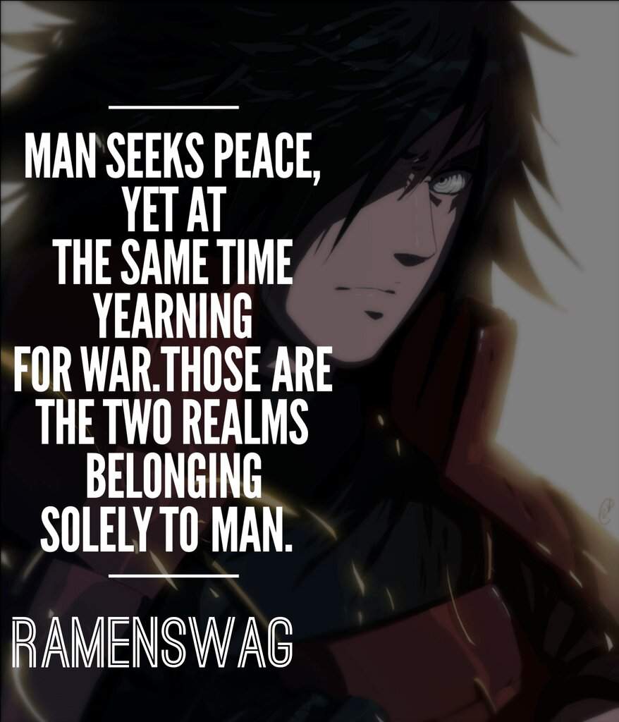 Uchiha Madara Quotes About Love And Life Anime Amino