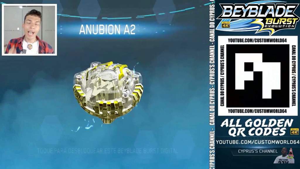 now the qr codes album all gold beys | Beyblade Burst! Amino