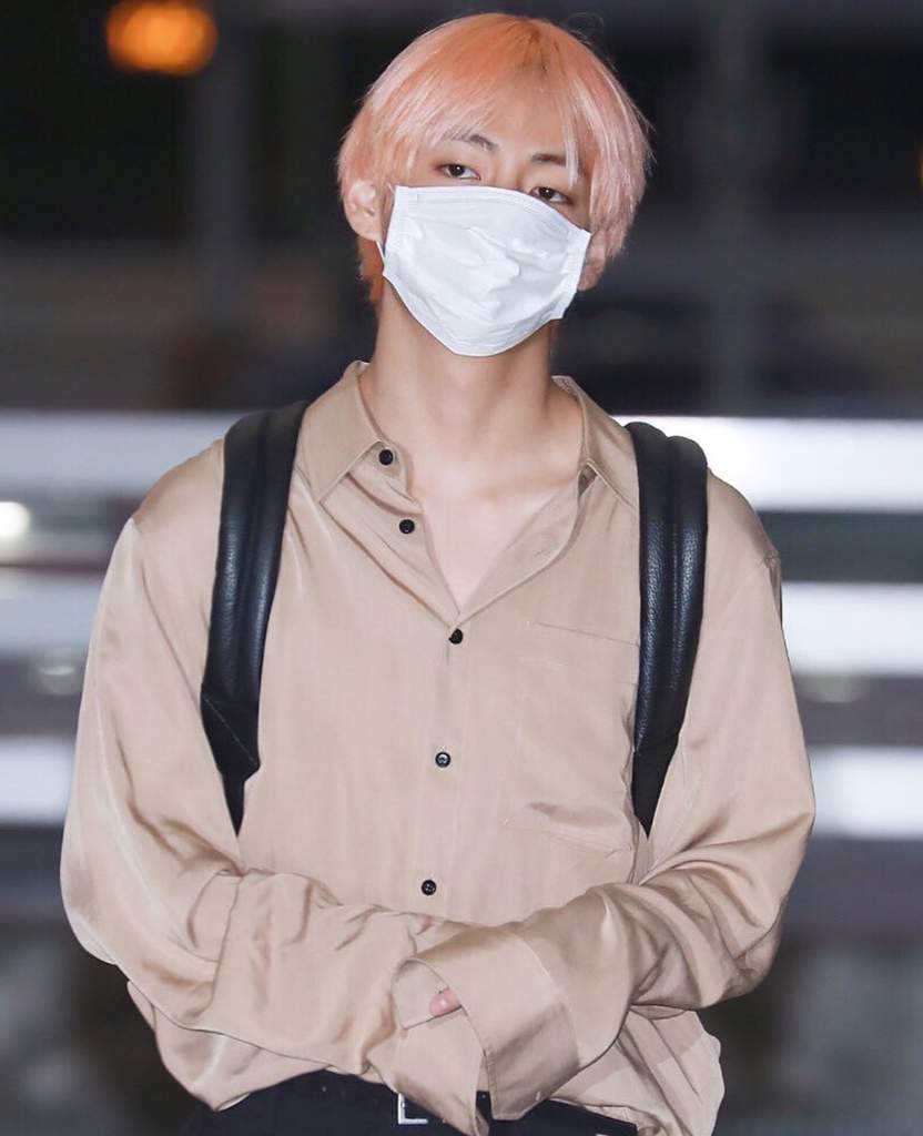 Tae At Incheon Airport | Kim Taehyung Amino