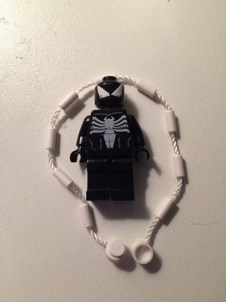 lego spider man symbiote suit
