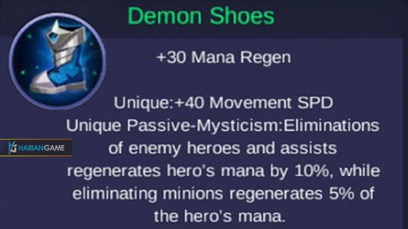 Demon Shoes Mobile Legends