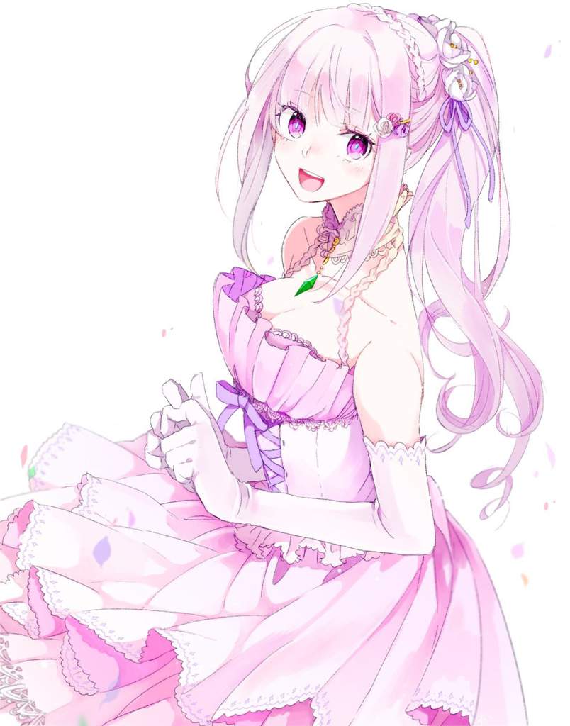 Re Zero Emilia Fan Art Anime Amino