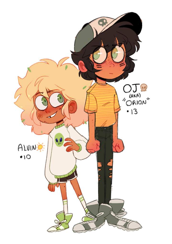 Orion and Alvin [Camp camp OCs] | 🌿Camp Camp🌿 Amino