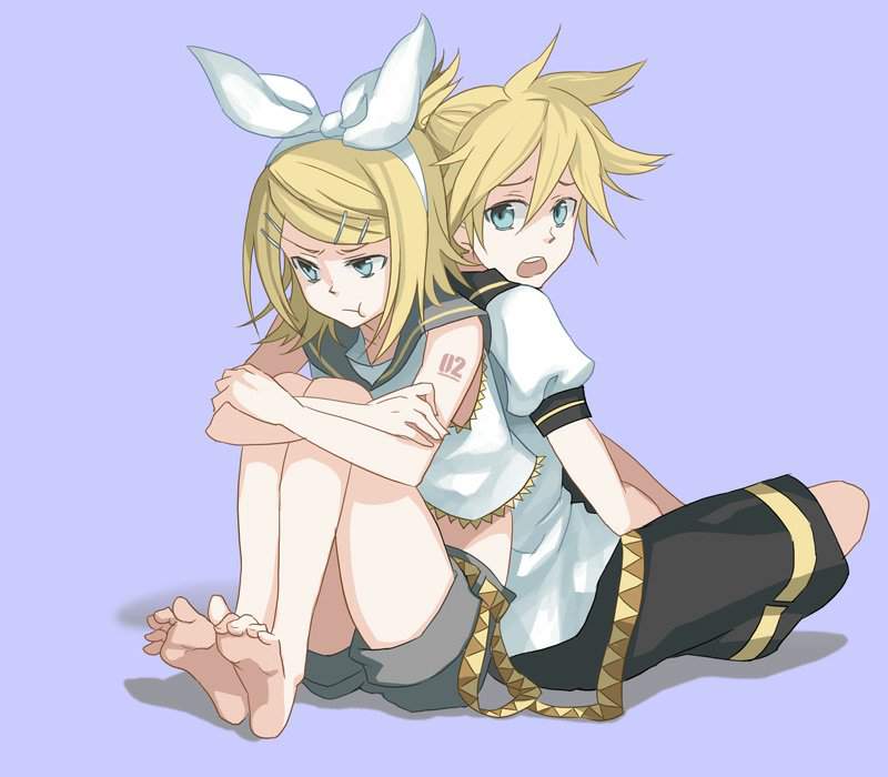Кагами Рин и Лен / Kagami Rin and Len.