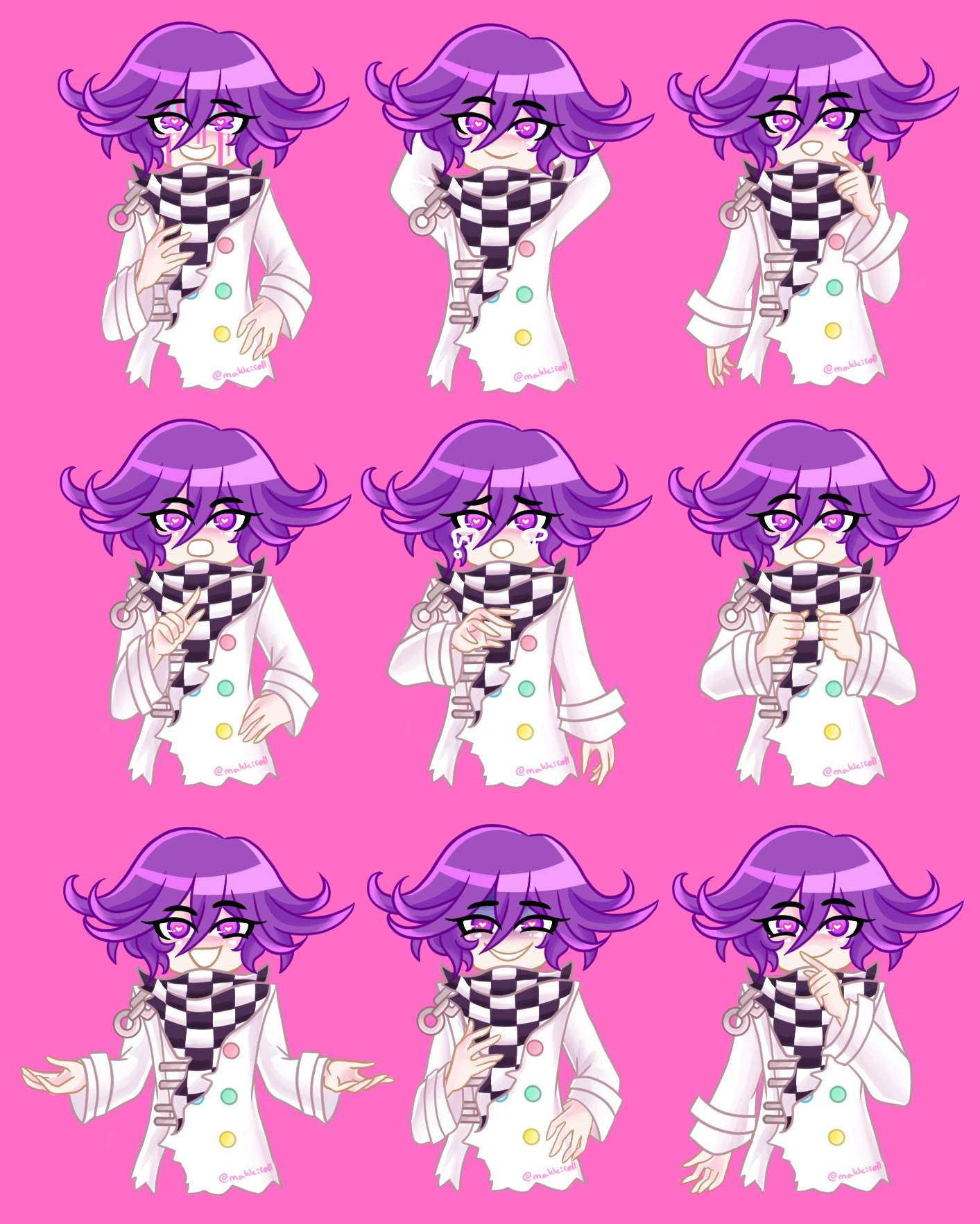 Ouma sprites | Danganronpa Amino