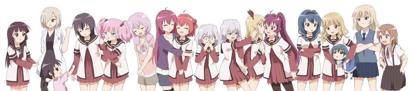 Choose your favourite yuru Yuri character | Yuri Manga & Anime Amino