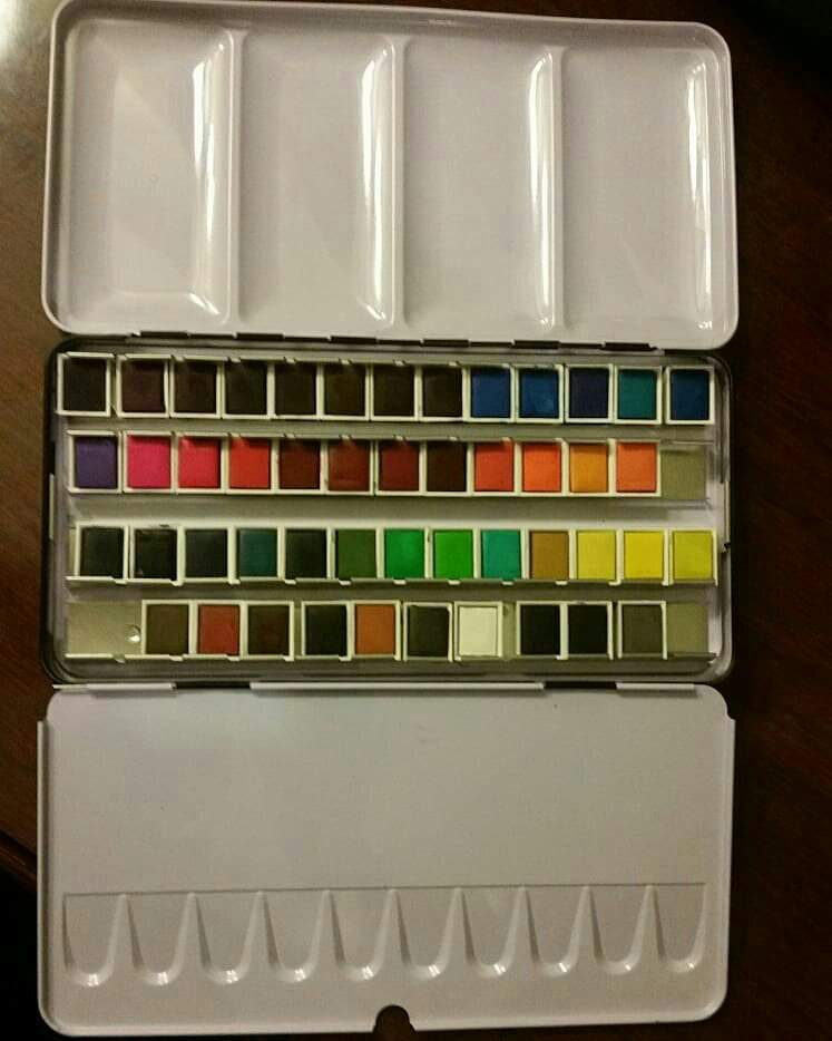 My New Watercolors Set 48 Master's Touch Fine Art Studio | Anime Art Amino