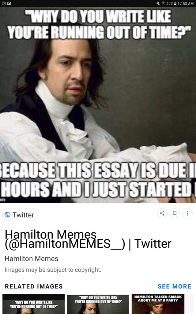 Hamilton memes | Wiki | Hamilton Amino