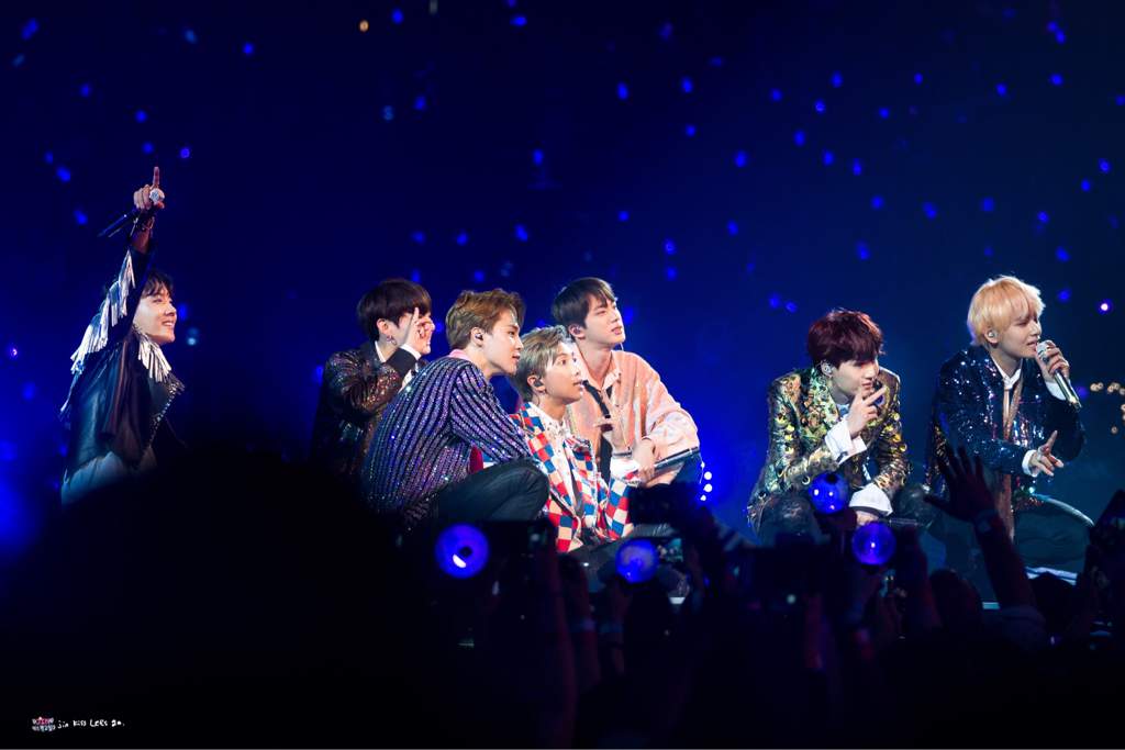 Bts at the LA concert KPop Amino
