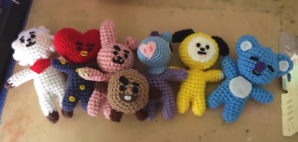 diy bt21 plush