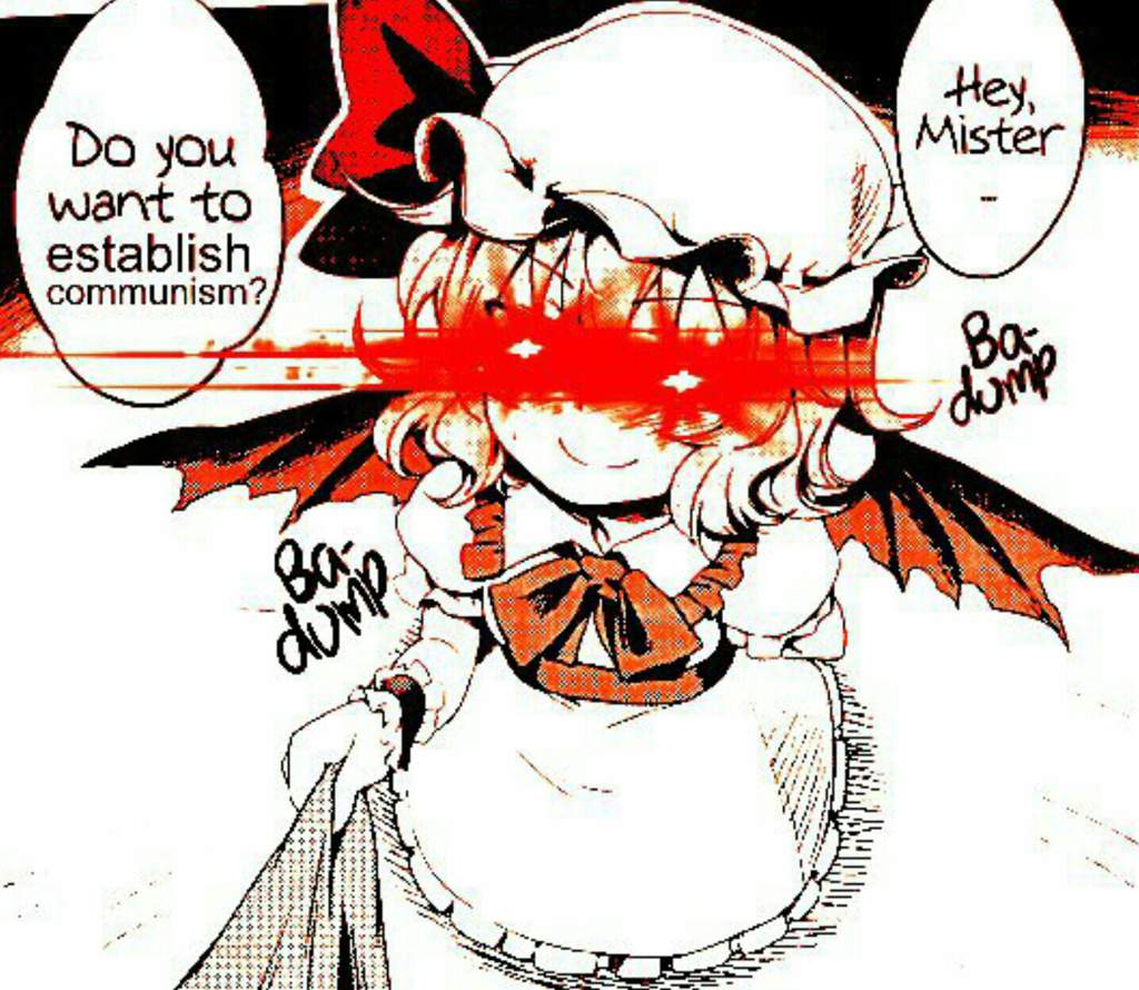 In my touhou Au, Remilia Scarlet was Karl Marx all along and the european p...