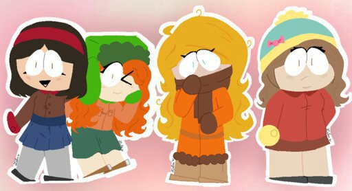 Craig's Gang Genderbent ♡ | South Park Amino